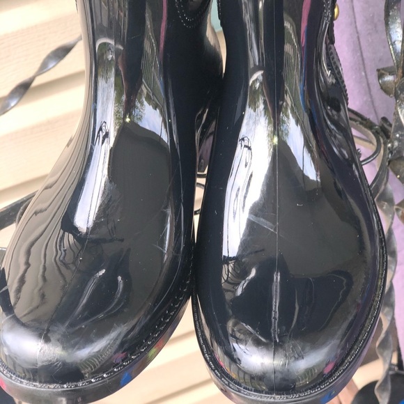Coach Tasha black equestrian Rain boots - Picture 4 of 14